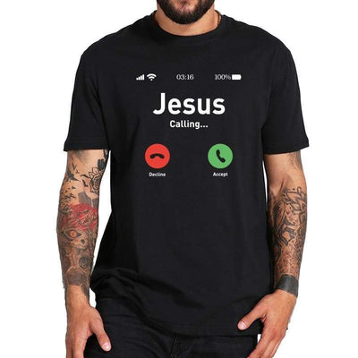 T-Shirt S T-Shirt "Jesus Calling" The Sexy Scientist