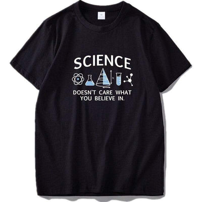 T-Shirt S T-Shirt "Science Doesn't Care" The Sexy Scientist