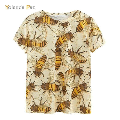 T-Shirt T-shirt abeille Yolanda Paz The Sexy Scientist