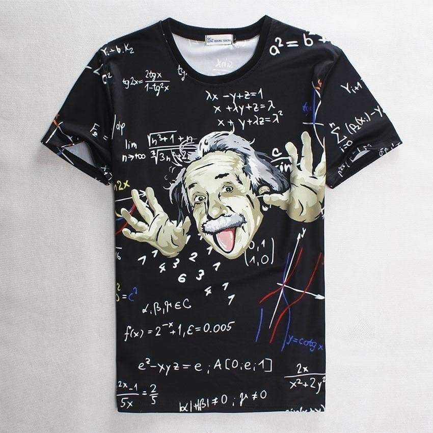 T-Shirt "Crazy Einstein"