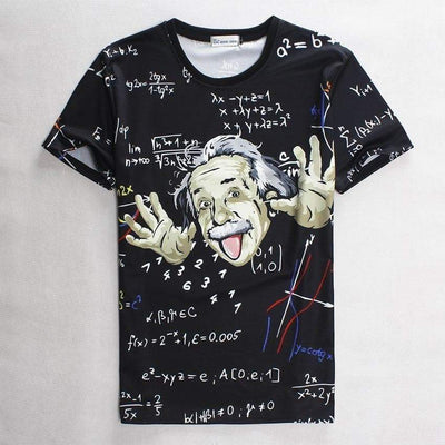 T-Shirt T-Shirt "Crazy Einstein" The Sexy Scientist