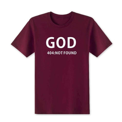 T-Shirt T-Shirt "GOD 404 NOT FOUND" The Sexy Scientist